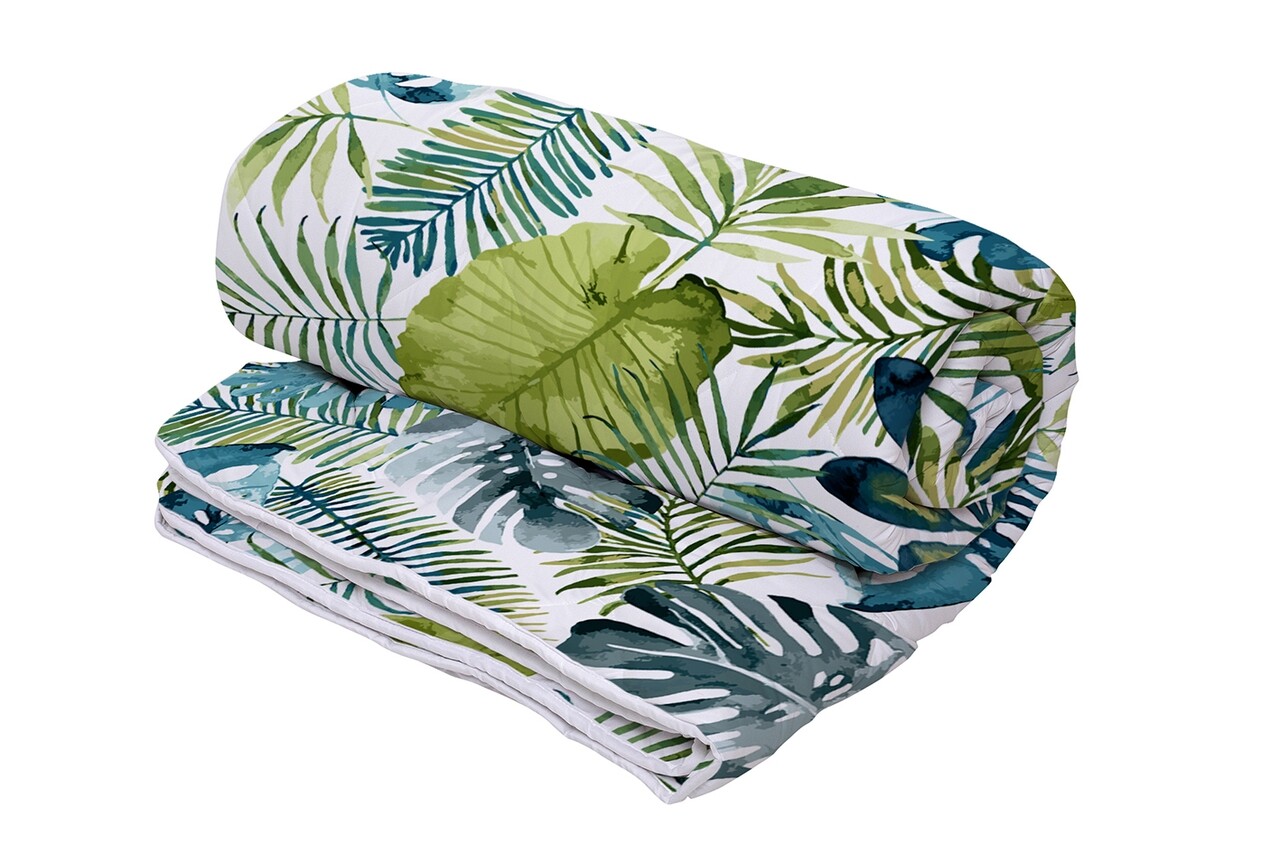 Pilota Alcam Jungle microfibra matlasata, 140x200 cm, 250g/mp - imagine 4